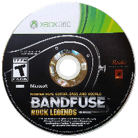 BandFuse: Rock Legends Xbox 360 US box art